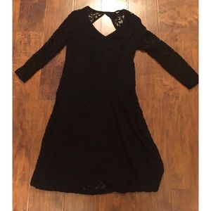 Black Lace Dress NWT
